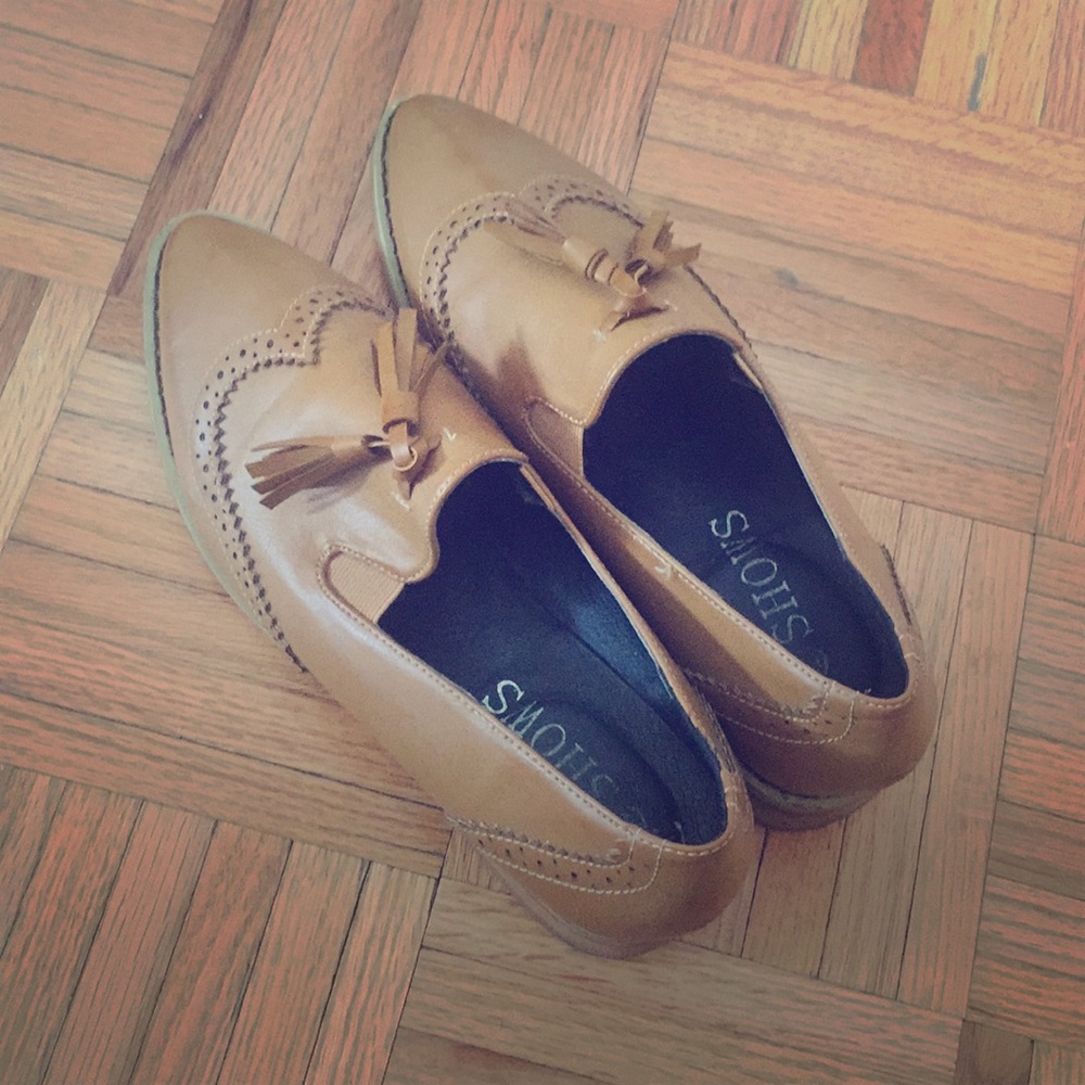 COPY - Chestnut oxford type shoes